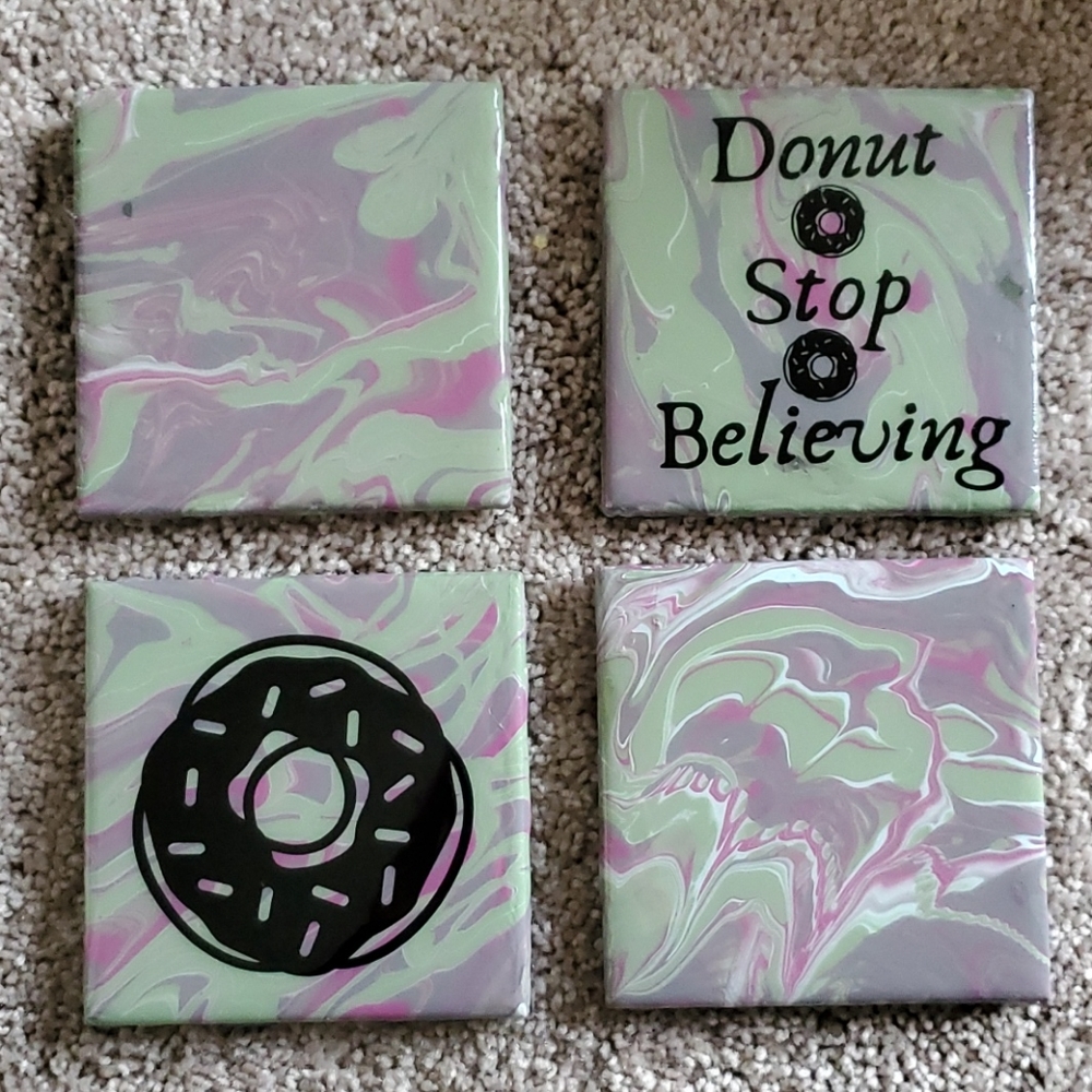 Set of Donut Coasters